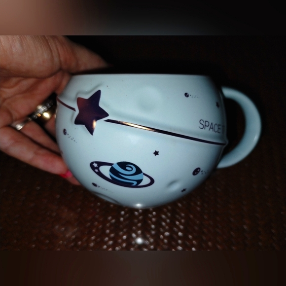 Spaceman NASA Candle Cup & spoon Cherry + Litchi - Picture 3 of 4